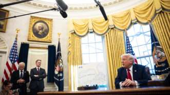 Donald Trump in the Oval Office | CNP/AdMedia/Newscom